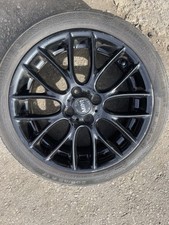 MINI R56 JCW R112 17" Black Cross Spoke Challenge Alloy Wheel 7J ET48 6795208