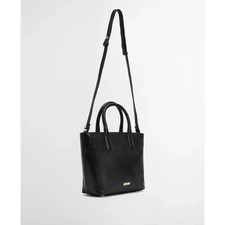 barbour birch leather tote bag