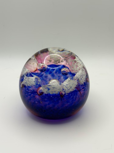 Caithness paperweight blue - caithness, "blue