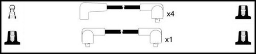 Highvolt ignition lead set - highvolt,