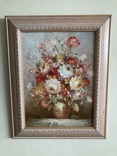 Oil Painting Still Life White