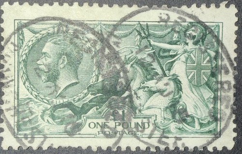 Stamp 1913 sg403 - gv, £1