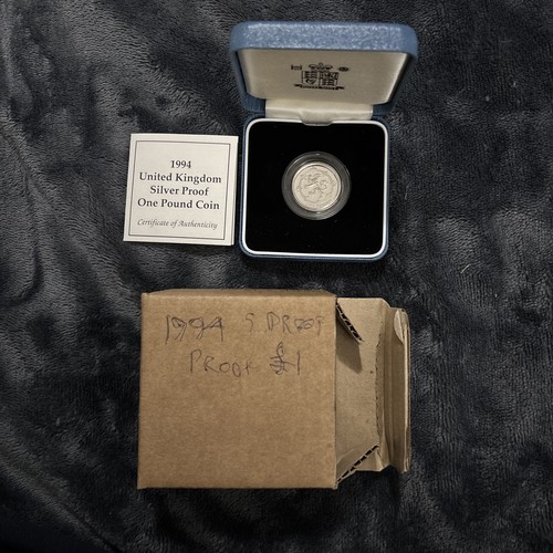 1994 silver proof scottish - £1,