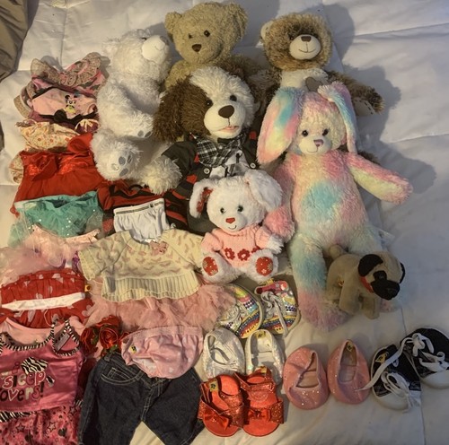 Build bear teddies - build, x5