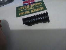 HONDA CUBS , ST50/70,C50L,CF50,CT70,MD90,13mm hole ,FRONT FOOTREST RUBBER nos