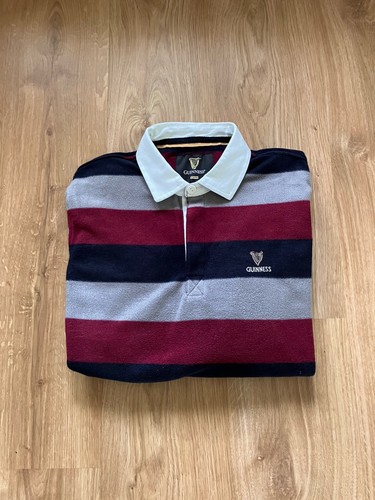 Guinness fleece rugby shirt - rugby,