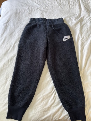 Navy blue nike sherpa fleece - nike,