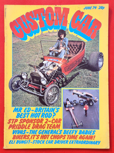 Custom car magazine - car,