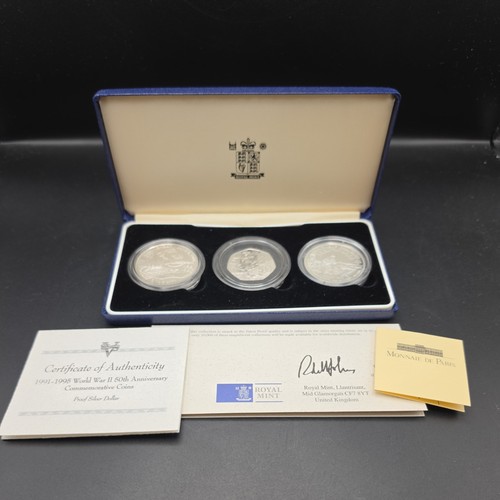 1994 silver proof coin set - proof, 3