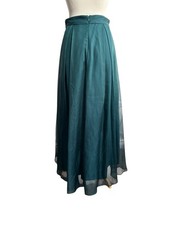 Coast Green Chiffon Maxi Skirt
