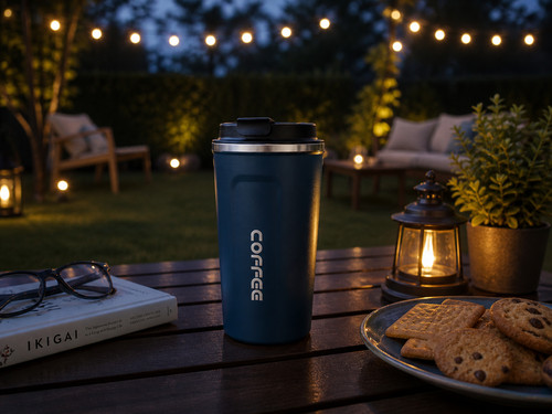 Coffee mug cup flask - coffee,