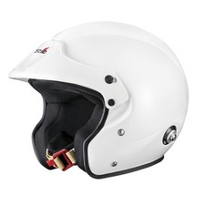 Stilo Sport Jet Helmet (White) - Lightweight / FIA 8859-2015 & Snell Approved