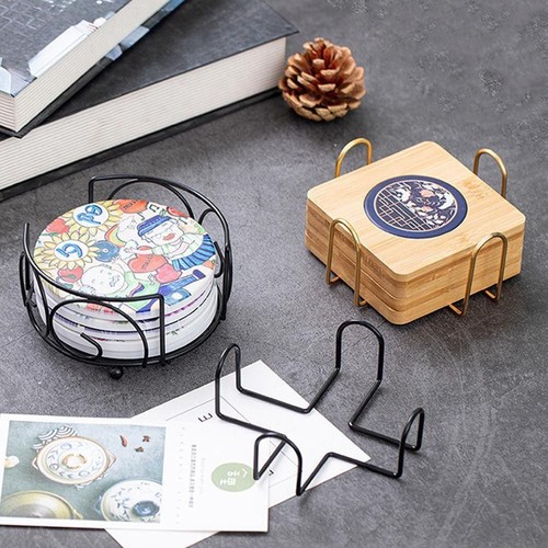 Cup mat storage - storage, iron