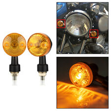 2*-AMBER -INDICATORS TURN-SIGNAL LIGHT AMBER MOTORCYCLE BLINKER LIGHTS 12-Volt A