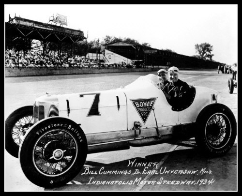 Indy 500 winner bill cummings - indy,
