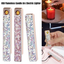 Flameless Arc Lighter Electric Plasma  Lighter Touch Sensor USB Rechargeable New