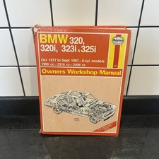 Haynes Manual - BMW 320 320i 323i 325i 1977-1987  OWNERS WORKSHOP SERVICE 815
