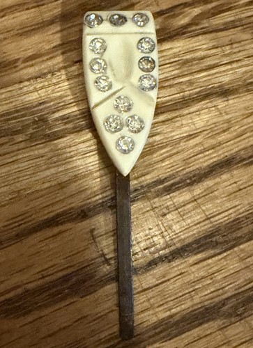 Art deco celluloid - art, barrette