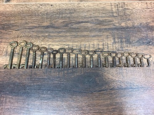 Antique iron keys - antique,