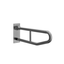 CALI Drop Down Grab Bar | Chrome | Foldable Safety Support Rail | Disabled Aid