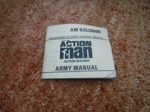 Action man army manual - action,