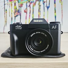 Digital Camera Sbox M8 4K Ultra HD - 16x Digital Zoom, Autofocus Wide Angle Lens