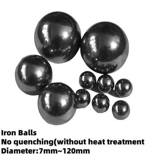 Iron balls solid - forged,