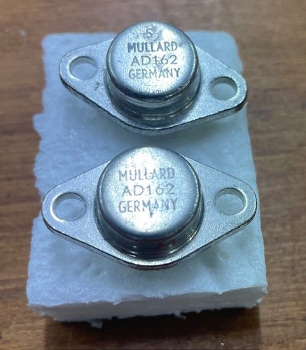 Mullard ad162 transistor 2 - x,