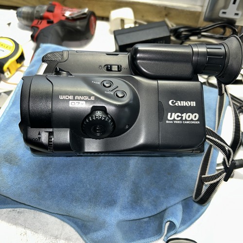 Vintage canon uc100 8mm video - vintage,