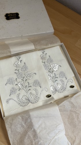 Vtg madeira hand - 2, embroidered