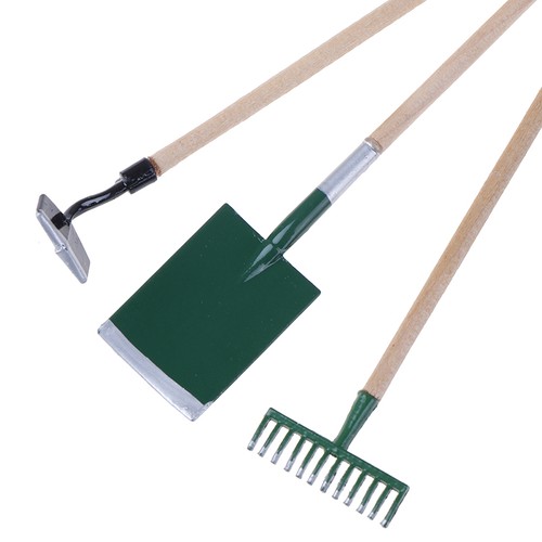 3psc set metal garden - 3psc/set, spade