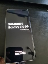 Samsung Galaxy S10 Plus 5G Smartphone 256GB Crown Silver Unlocked, Single SIM