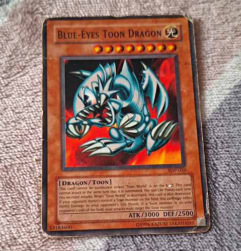 Konami blue eyes toon dragon - toon,