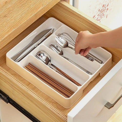 Plastic cutlery tray drawer - plastic,