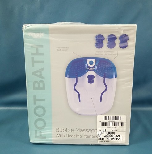 Equate new sealed foot bath - sealed,