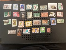 30 mint and used stamps from