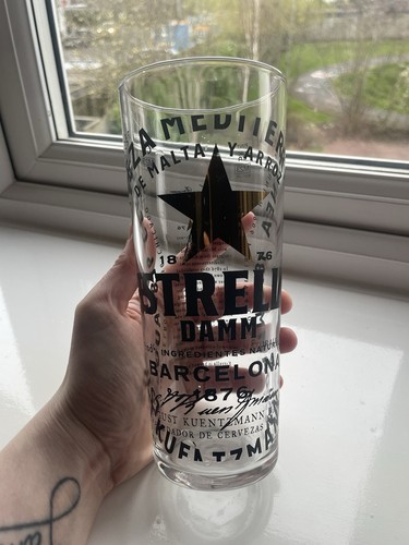 Estrella damm pint glass - pint,