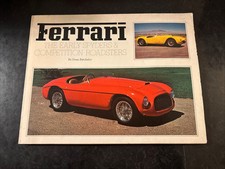 Ferrari The Early Spyders & Competition Roadsters By Dean Batchelor - Dino Sport