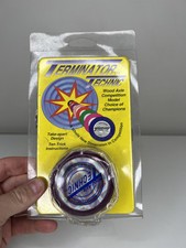 Vintage Yoyo 1997 Spintastics Technic Wood Axle Competition Made In USA Purple