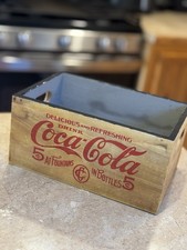 Coca-Cola Wooden Crate Box
