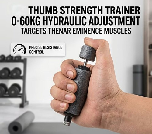 Thumb pump grip trainer - thumb,