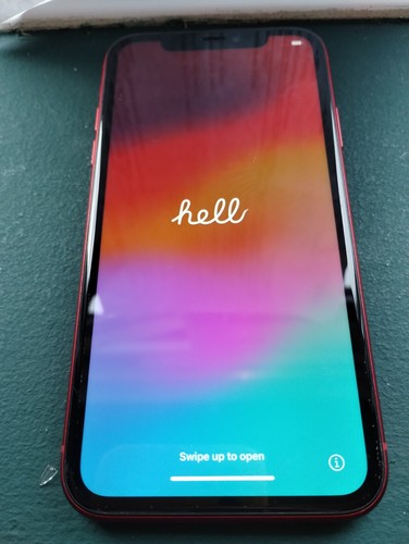 Apple iphone 64gb red - apple, 11