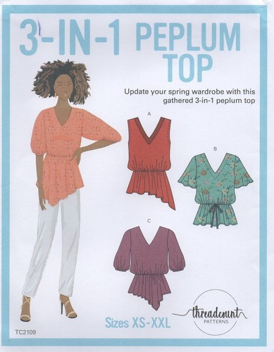 Threadcount sewing pattern - sewing, tc