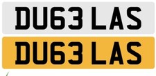 DU63LAS DUG DOUG DOUGIE DOUGLAS CAR CHERISHED NUMBER PLATE PRIVATE REGISTRATION