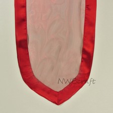 ORGANZA WITH SATIN EDGED TABLE