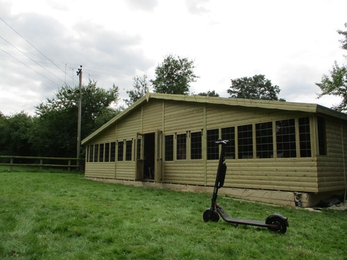 30x14 summer house - log, t&g