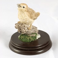Wren Bird Pottery Ornament by Regency Fine Arts - 1990's VINTAGE