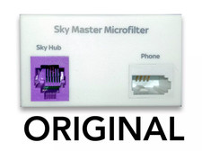 BT Sky ORIGINAL Microfilter Sky hub RJ11 phone Broadband ADSL Master Microfilter