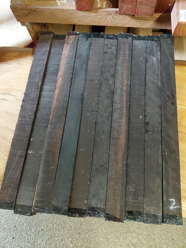 Indian ebony turning - indian, spindle