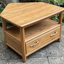 FINE MODERN  ERCOL TV CORNER